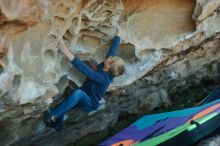 Bouldering in Hueco Tanks on 01/01/2020 with Blue Lizard Climbing and Yoga

Filename: SRM_20200101_1631030.jpg
Aperture: f/2.8
Shutter Speed: 1/250
Body: Canon EOS-1D Mark II
Lens: Canon EF 50mm f/1.8 II