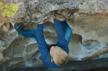 Bouldering in Hueco Tanks on 01/01/2020 with Blue Lizard Climbing and Yoga

Filename: SRM_20200101_1638080.jpg
Aperture: f/2.8
Shutter Speed: 1/250
Body: Canon EOS-1D Mark II
Lens: Canon EF 50mm f/1.8 II