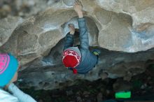 Bouldering in Hueco Tanks on 01/01/2020 with Blue Lizard Climbing and Yoga

Filename: SRM_20200101_1640450.jpg
Aperture: f/3.2
Shutter Speed: 1/250
Body: Canon EOS-1D Mark II
Lens: Canon EF 50mm f/1.8 II