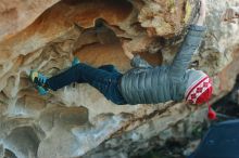 Bouldering in Hueco Tanks on 01/01/2020 with Blue Lizard Climbing and Yoga

Filename: SRM_20200101_1641250.jpg
Aperture: f/3.2
Shutter Speed: 1/250
Body: Canon EOS-1D Mark II
Lens: Canon EF 50mm f/1.8 II