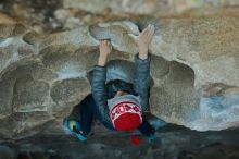 Bouldering in Hueco Tanks on 01/01/2020 with Blue Lizard Climbing and Yoga

Filename: SRM_20200101_1644130.jpg
Aperture: f/3.5
Shutter Speed: 1/250
Body: Canon EOS-1D Mark II
Lens: Canon EF 50mm f/1.8 II