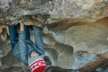 Bouldering in Hueco Tanks on 01/01/2020 with Blue Lizard Climbing and Yoga

Filename: SRM_20200101_1644320.jpg
Aperture: f/4.0
Shutter Speed: 1/250
Body: Canon EOS-1D Mark II
Lens: Canon EF 50mm f/1.8 II