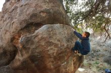 Bouldering in Hueco Tanks on 01/01/2020 with Blue Lizard Climbing and Yoga

Filename: SRM_20200101_1736580.jpg
Aperture: f/3.5
Shutter Speed: 1/250
Body: Canon EOS-1D Mark II
Lens: Canon EF 16-35mm f/2.8 L