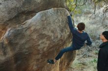 Bouldering in Hueco Tanks on 01/01/2020 with Blue Lizard Climbing and Yoga

Filename: SRM_20200101_1743180.jpg
Aperture: f/2.8
Shutter Speed: 1/250
Body: Canon EOS-1D Mark II
Lens: Canon EF 50mm f/1.8 II