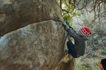 Bouldering in Hueco Tanks on 01/01/2020 with Blue Lizard Climbing and Yoga

Filename: SRM_20200101_1746550.jpg
Aperture: f/3.2
Shutter Speed: 1/200
Body: Canon EOS-1D Mark II
Lens: Canon EF 50mm f/1.8 II