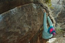 Bouldering in Hueco Tanks on 01/01/2020 with Blue Lizard Climbing and Yoga

Filename: SRM_20200101_1748540.jpg
Aperture: f/3.5
Shutter Speed: 1/200
Body: Canon EOS-1D Mark II
Lens: Canon EF 50mm f/1.8 II