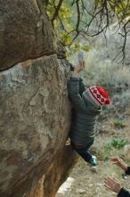 Bouldering in Hueco Tanks on 01/01/2020 with Blue Lizard Climbing and Yoga

Filename: SRM_20200101_1755080.jpg
Aperture: f/2.8
Shutter Speed: 1/200
Body: Canon EOS-1D Mark II
Lens: Canon EF 50mm f/1.8 II