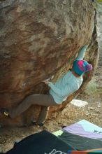 Bouldering in Hueco Tanks on 01/01/2020 with Blue Lizard Climbing and Yoga

Filename: SRM_20200101_1757140.jpg
Aperture: f/2.8
Shutter Speed: 1/200
Body: Canon EOS-1D Mark II
Lens: Canon EF 50mm f/1.8 II