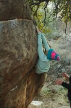 Bouldering in Hueco Tanks on 01/01/2020 with Blue Lizard Climbing and Yoga

Filename: SRM_20200101_1758120.jpg
Aperture: f/3.2
Shutter Speed: 1/200
Body: Canon EOS-1D Mark II
Lens: Canon EF 50mm f/1.8 II