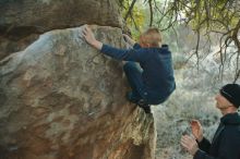 Bouldering in Hueco Tanks on 01/01/2020 with Blue Lizard Climbing and Yoga

Filename: SRM_20200101_1758580.jpg
Aperture: f/2.5
Shutter Speed: 1/200
Body: Canon EOS-1D Mark II
Lens: Canon EF 50mm f/1.8 II