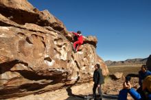 Bouldering in Hueco Tanks on 01/03/2020 with Blue Lizard Climbing and Yoga

Filename: SRM_20200103_1043460.jpg
Aperture: f/4.5
Shutter Speed: 1/400
Body: Canon EOS-1D Mark II
Lens: Canon EF 16-35mm f/2.8 L