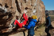 Bouldering in Hueco Tanks on 01/03/2020 with Blue Lizard Climbing and Yoga

Filename: SRM_20200103_1056240.jpg
Aperture: f/5.6
Shutter Speed: 1/400
Body: Canon EOS-1D Mark II
Lens: Canon EF 50mm f/1.8 II