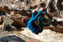 Bouldering in Hueco Tanks on 01/03/2020 with Blue Lizard Climbing and Yoga

Filename: SRM_20200103_1102320.jpg
Aperture: f/4.0
Shutter Speed: 1/400
Body: Canon EOS-1D Mark II
Lens: Canon EF 50mm f/1.8 II