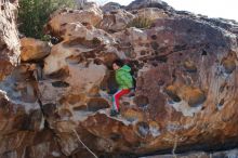 Bouldering in Hueco Tanks on 01/03/2020 with Blue Lizard Climbing and Yoga

Filename: SRM_20200103_1148270.jpg
Aperture: f/6.3
Shutter Speed: 1/250
Body: Canon EOS-1D Mark II
Lens: Canon EF 50mm f/1.8 II