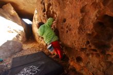 Bouldering in Hueco Tanks on 01/03/2020 with Blue Lizard Climbing and Yoga

Filename: SRM_20200103_1228330.jpg
Aperture: f/3.5
Shutter Speed: 1/320
Body: Canon EOS-1D Mark II
Lens: Canon EF 16-35mm f/2.8 L