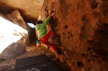 Bouldering in Hueco Tanks on 01/03/2020 with Blue Lizard Climbing and Yoga

Filename: SRM_20200103_1228390.jpg
Aperture: f/5.0
Shutter Speed: 1/250
Body: Canon EOS-1D Mark II
Lens: Canon EF 16-35mm f/2.8 L