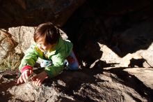 Bouldering in Hueco Tanks on 01/03/2020 with Blue Lizard Climbing and Yoga

Filename: SRM_20200103_1236560.jpg
Aperture: f/5.6
Shutter Speed: 1/500
Body: Canon EOS-1D Mark II
Lens: Canon EF 16-35mm f/2.8 L