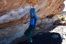 Bouldering in Hueco Tanks on 01/03/2020 with Blue Lizard Climbing and Yoga

Filename: SRM_20200103_1300060.jpg
Aperture: f/5.6
Shutter Speed: 1/320
Body: Canon EOS-1D Mark II
Lens: Canon EF 16-35mm f/2.8 L