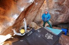 Bouldering in Hueco Tanks on 01/03/2020 with Blue Lizard Climbing and Yoga

Filename: SRM_20200103_1420150.jpg
Aperture: f/3.5
Shutter Speed: 1/250
Body: Canon EOS-1D Mark II
Lens: Canon EF 16-35mm f/2.8 L