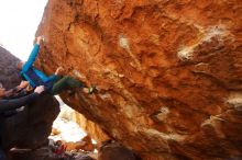 Bouldering in Hueco Tanks on 01/03/2020 with Blue Lizard Climbing and Yoga

Filename: SRM_20200103_1521260.jpg
Aperture: f/4.5
Shutter Speed: 1/250
Body: Canon EOS-1D Mark II
Lens: Canon EF 16-35mm f/2.8 L