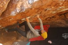 Bouldering in Hueco Tanks on 01/03/2020 with Blue Lizard Climbing and Yoga

Filename: SRM_20200103_1631100.jpg
Aperture: f/4.0
Shutter Speed: 1/250
Body: Canon EOS-1D Mark II
Lens: Canon EF 50mm f/1.8 II