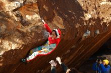 Bouldering in Hueco Tanks on 01/03/2020 with Blue Lizard Climbing and Yoga

Filename: SRM_20200103_1713511.jpg
Aperture: f/8.0
Shutter Speed: 1/320
Body: Canon EOS-1D Mark II
Lens: Canon EF 50mm f/1.8 II