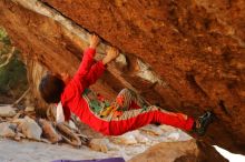 Bouldering in Hueco Tanks on 01/03/2020 with Blue Lizard Climbing and Yoga

Filename: SRM_20200103_1728590.jpg
Aperture: f/3.5
Shutter Speed: 1/320
Body: Canon EOS-1D Mark II
Lens: Canon EF 50mm f/1.8 II