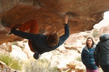 Bouldering in Hueco Tanks on 01/02/2020 with Blue Lizard Climbing and Yoga

Filename: SRM_20200102_1119010.jpg
Aperture: f/4.5
Shutter Speed: 1/250
Body: Canon EOS-1D Mark II
Lens: Canon EF 50mm f/1.8 II