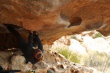 Bouldering in Hueco Tanks on 01/02/2020 with Blue Lizard Climbing and Yoga

Filename: SRM_20200102_1120470.jpg
Aperture: f/4.0
Shutter Speed: 1/250
Body: Canon EOS-1D Mark II
Lens: Canon EF 50mm f/1.8 II