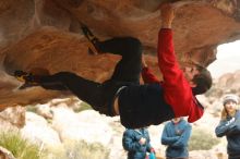 Bouldering in Hueco Tanks on 01/02/2020 with Blue Lizard Climbing and Yoga

Filename: SRM_20200102_1123010.jpg
Aperture: f/3.2
Shutter Speed: 1/250
Body: Canon EOS-1D Mark II
Lens: Canon EF 50mm f/1.8 II