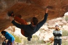 Bouldering in Hueco Tanks on 01/02/2020 with Blue Lizard Climbing and Yoga

Filename: SRM_20200102_1127110.jpg
Aperture: f/3.2
Shutter Speed: 1/250
Body: Canon EOS-1D Mark II
Lens: Canon EF 50mm f/1.8 II