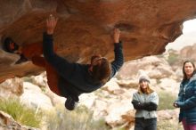 Bouldering in Hueco Tanks on 01/02/2020 with Blue Lizard Climbing and Yoga

Filename: SRM_20200102_1127120.jpg
Aperture: f/3.2
Shutter Speed: 1/250
Body: Canon EOS-1D Mark II
Lens: Canon EF 50mm f/1.8 II