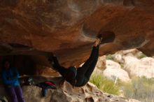 Bouldering in Hueco Tanks on 01/02/2020 with Blue Lizard Climbing and Yoga

Filename: SRM_20200102_1129560.jpg
Aperture: f/3.2
Shutter Speed: 1/250
Body: Canon EOS-1D Mark II
Lens: Canon EF 50mm f/1.8 II