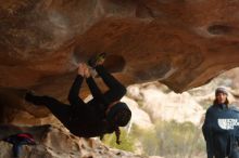 Bouldering in Hueco Tanks on 01/02/2020 with Blue Lizard Climbing and Yoga

Filename: SRM_20200102_1130060.jpg
Aperture: f/3.2
Shutter Speed: 1/250
Body: Canon EOS-1D Mark II
Lens: Canon EF 50mm f/1.8 II