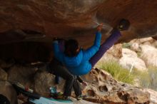 Bouldering in Hueco Tanks on 01/02/2020 with Blue Lizard Climbing and Yoga

Filename: SRM_20200102_1132171.jpg
Aperture: f/3.2
Shutter Speed: 1/250
Body: Canon EOS-1D Mark II
Lens: Canon EF 50mm f/1.8 II