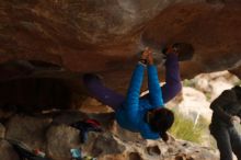 Bouldering in Hueco Tanks on 01/02/2020 with Blue Lizard Climbing and Yoga

Filename: SRM_20200102_1132200.jpg
Aperture: f/3.2
Shutter Speed: 1/250
Body: Canon EOS-1D Mark II
Lens: Canon EF 50mm f/1.8 II