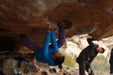 Bouldering in Hueco Tanks on 01/02/2020 with Blue Lizard Climbing and Yoga

Filename: SRM_20200102_1132220.jpg
Aperture: f/3.2
Shutter Speed: 1/250
Body: Canon EOS-1D Mark II
Lens: Canon EF 50mm f/1.8 II