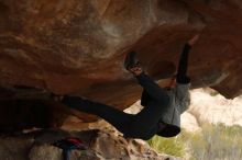 Bouldering in Hueco Tanks on 01/02/2020 with Blue Lizard Climbing and Yoga

Filename: SRM_20200102_1133360.jpg
Aperture: f/3.2
Shutter Speed: 1/250
Body: Canon EOS-1D Mark II
Lens: Canon EF 50mm f/1.8 II