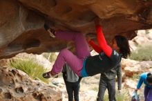 Bouldering in Hueco Tanks on 01/02/2020 with Blue Lizard Climbing and Yoga

Filename: SRM_20200102_1134040.jpg
Aperture: f/3.2
Shutter Speed: 1/250
Body: Canon EOS-1D Mark II
Lens: Canon EF 50mm f/1.8 II