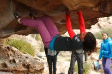 Bouldering in Hueco Tanks on 01/02/2020 with Blue Lizard Climbing and Yoga

Filename: SRM_20200102_1134050.jpg
Aperture: f/3.2
Shutter Speed: 1/250
Body: Canon EOS-1D Mark II
Lens: Canon EF 50mm f/1.8 II