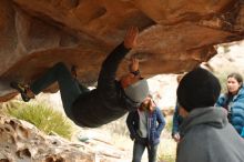 Bouldering in Hueco Tanks on 01/02/2020 with Blue Lizard Climbing and Yoga

Filename: SRM_20200102_1144131.jpg
Aperture: f/3.2
Shutter Speed: 1/250
Body: Canon EOS-1D Mark II
Lens: Canon EF 50mm f/1.8 II