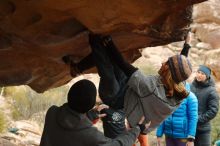 Bouldering in Hueco Tanks on 01/02/2020 with Blue Lizard Climbing and Yoga

Filename: SRM_20200102_1146080.jpg
Aperture: f/4.0
Shutter Speed: 1/250
Body: Canon EOS-1D Mark II
Lens: Canon EF 50mm f/1.8 II