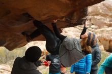 Bouldering in Hueco Tanks on 01/02/2020 with Blue Lizard Climbing and Yoga

Filename: SRM_20200102_1146090.jpg
Aperture: f/4.0
Shutter Speed: 1/250
Body: Canon EOS-1D Mark II
Lens: Canon EF 50mm f/1.8 II