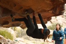 Bouldering in Hueco Tanks on 01/02/2020 with Blue Lizard Climbing and Yoga

Filename: SRM_20200102_1151220.jpg
Aperture: f/4.0
Shutter Speed: 1/250
Body: Canon EOS-1D Mark II
Lens: Canon EF 50mm f/1.8 II