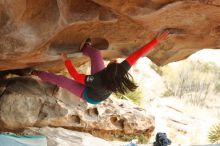 Bouldering in Hueco Tanks on 01/02/2020 with Blue Lizard Climbing and Yoga

Filename: SRM_20200102_1153360.jpg
Aperture: f/3.2
Shutter Speed: 1/250
Body: Canon EOS-1D Mark II
Lens: Canon EF 50mm f/1.8 II