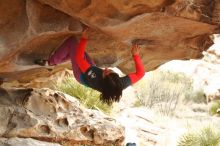 Bouldering in Hueco Tanks on 01/02/2020 with Blue Lizard Climbing and Yoga

Filename: SRM_20200102_1153390.jpg
Aperture: f/3.2
Shutter Speed: 1/250
Body: Canon EOS-1D Mark II
Lens: Canon EF 50mm f/1.8 II