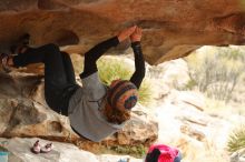 Bouldering in Hueco Tanks on 01/02/2020 with Blue Lizard Climbing and Yoga

Filename: SRM_20200102_1157250.jpg
Aperture: f/3.2
Shutter Speed: 1/250
Body: Canon EOS-1D Mark II
Lens: Canon EF 50mm f/1.8 II