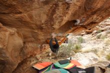 Bouldering in Hueco Tanks on 01/02/2020 with Blue Lizard Climbing and Yoga

Filename: SRM_20200102_1320330.jpg
Aperture: f/5.6
Shutter Speed: 1/250
Body: Canon EOS-1D Mark II
Lens: Canon EF 16-35mm f/2.8 L