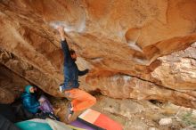 Bouldering in Hueco Tanks on 01/02/2020 with Blue Lizard Climbing and Yoga

Filename: SRM_20200102_1325480.jpg
Aperture: f/4.5
Shutter Speed: 1/250
Body: Canon EOS-1D Mark II
Lens: Canon EF 16-35mm f/2.8 L