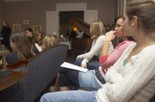 Lisa McCreery (right), Molly Wilson, and Beth Leeker with Emily Skipper (on couch) at the Alpha Delta Pi Christmas party, Sunday, December 10, 2006.

Filename: SRM_20061210_1857161.jpg
Aperture: f/7.1
Shutter Speed: 1/100
Body: Canon EOS 20D
Lens: Canon EF-S 18-55mm f/3.5-5.6